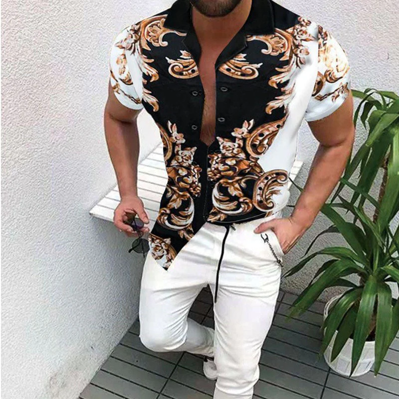 Elegantes Herren Hemd im Designer Print - Image 4