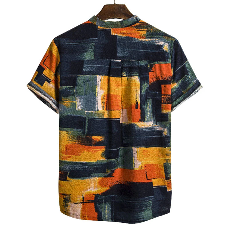 Retro Urlaubshemd mit Druck für Herren - Image 2