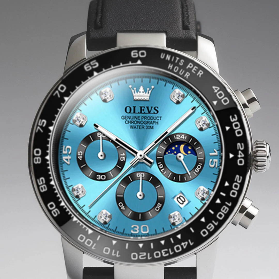 Elegante Herren Armbanduhr Edelstahl - Image 16