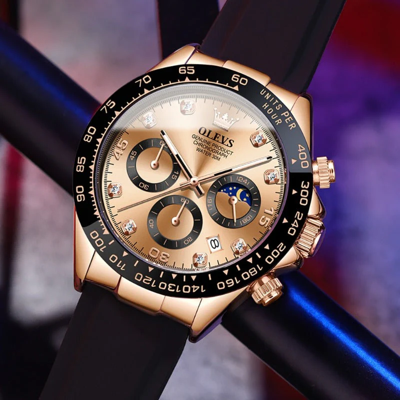 Elegante Herren Armbanduhr Edelstahl - Image 8