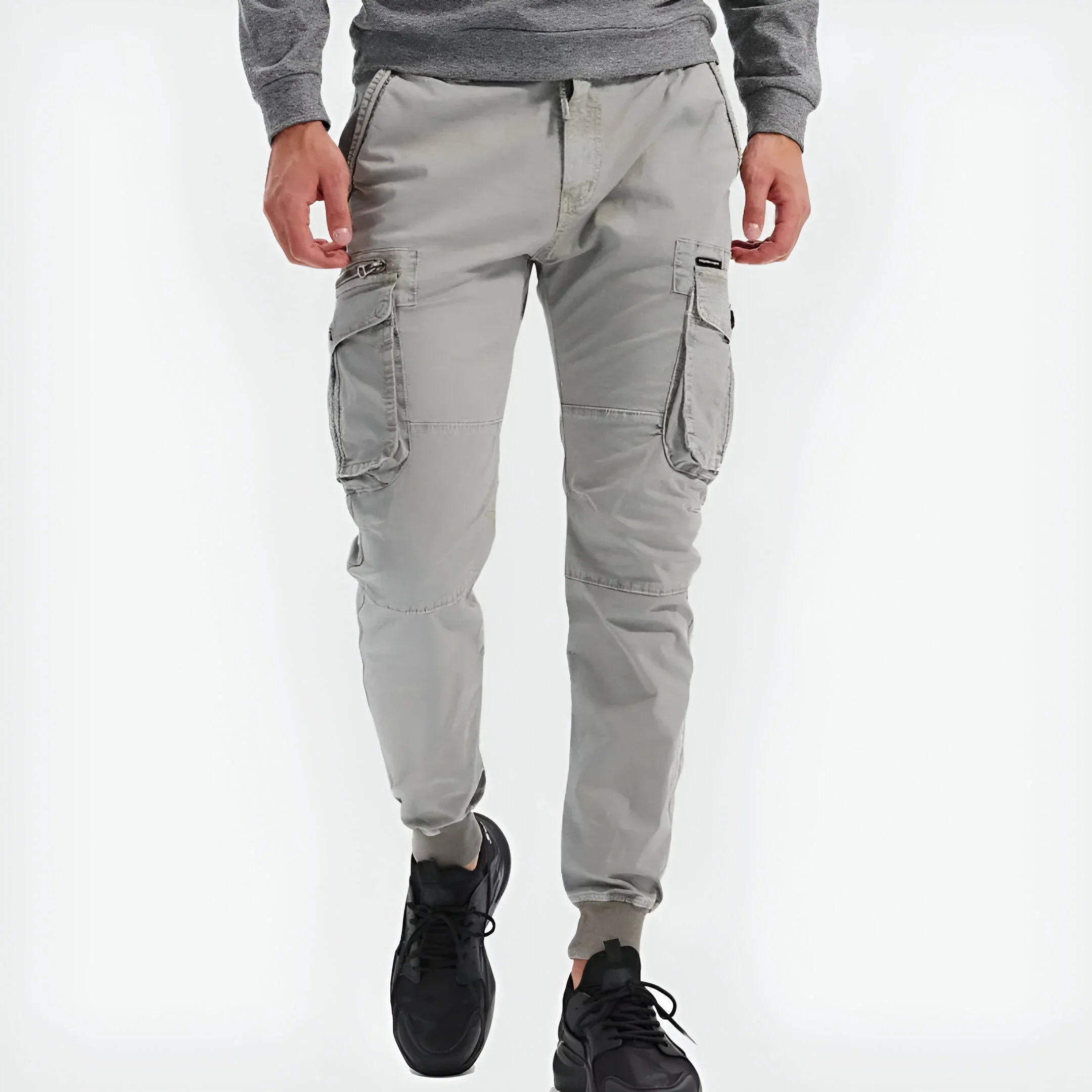 Baumwoll Cargo Herren Hose - Image 3
