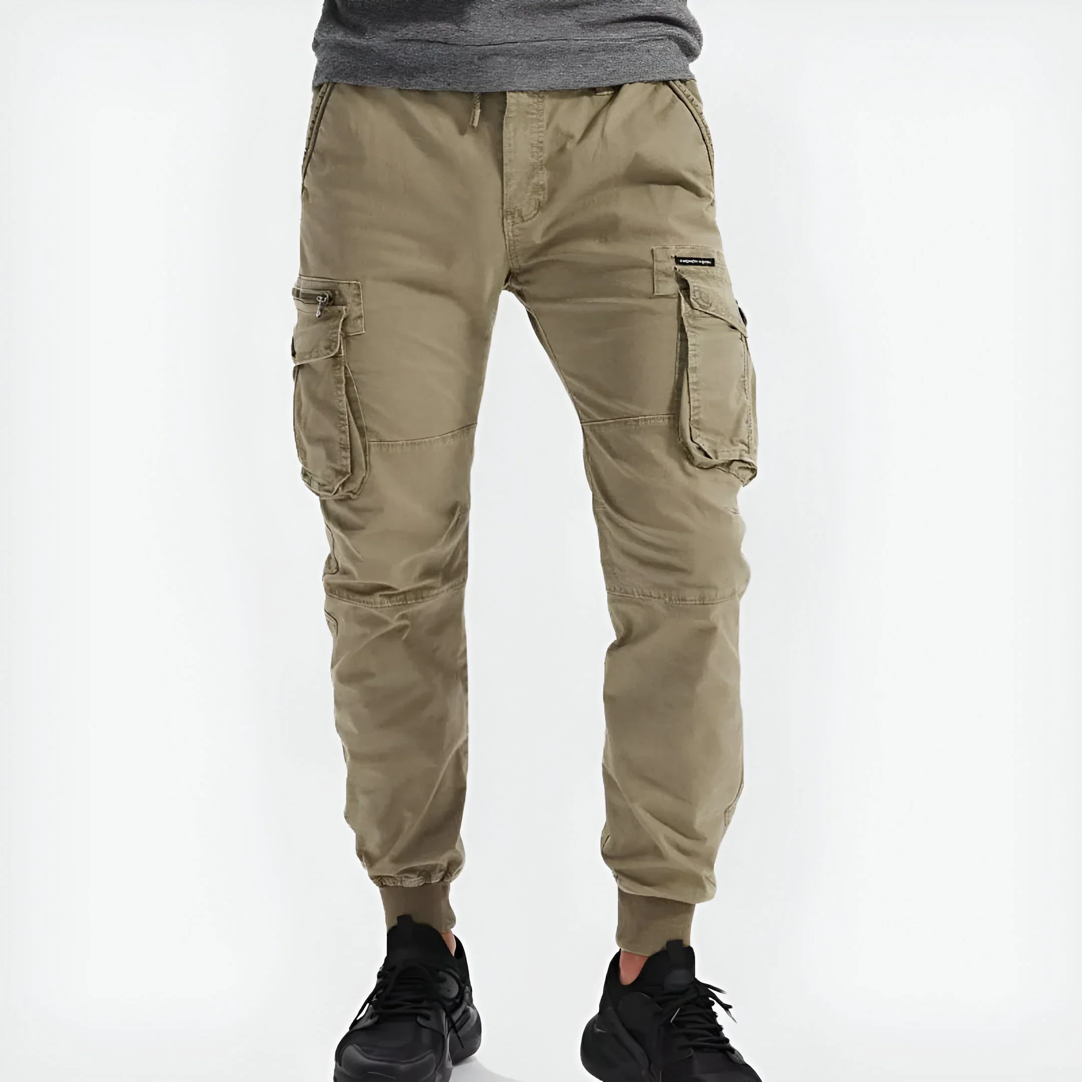 Baumwoll Cargo Herren Hose - Image 5