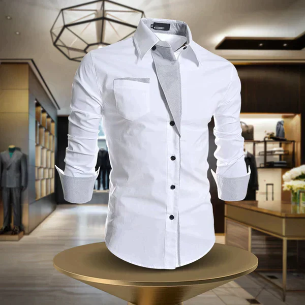 Elegantes Herren-Baumwollhemd - Image 2