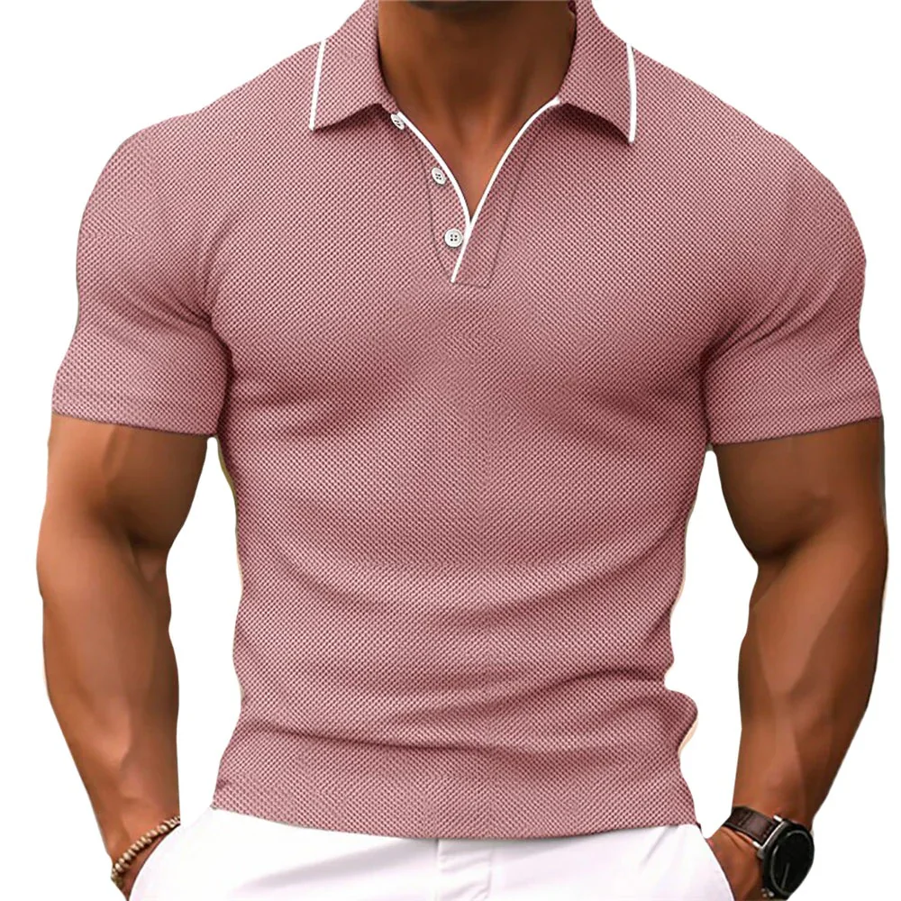 Slim Fit Herren Polo Shirt mit Knopfleiste - Image 2