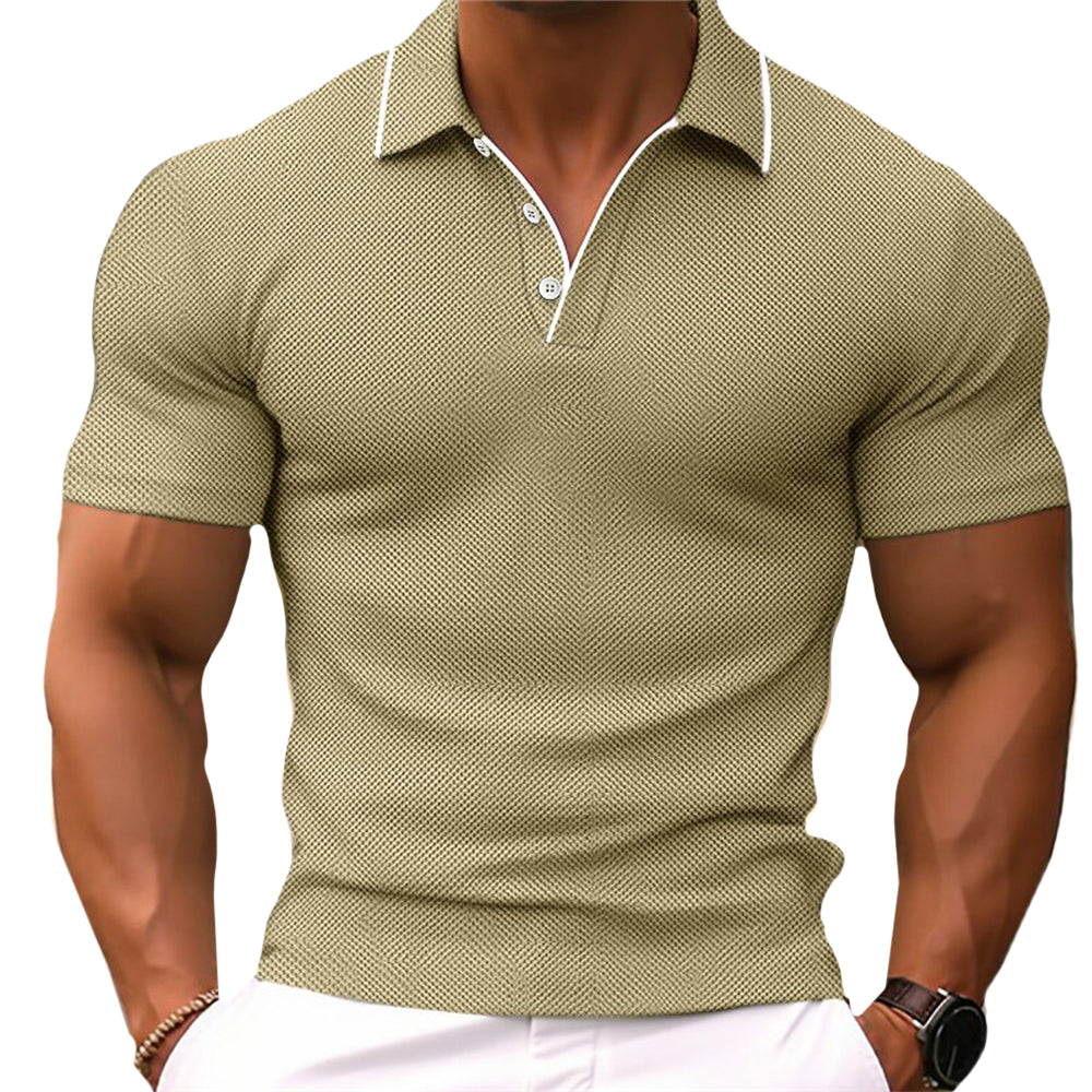 Slim Fit Herren Polo Shirt mit Knopfleiste - Image 3