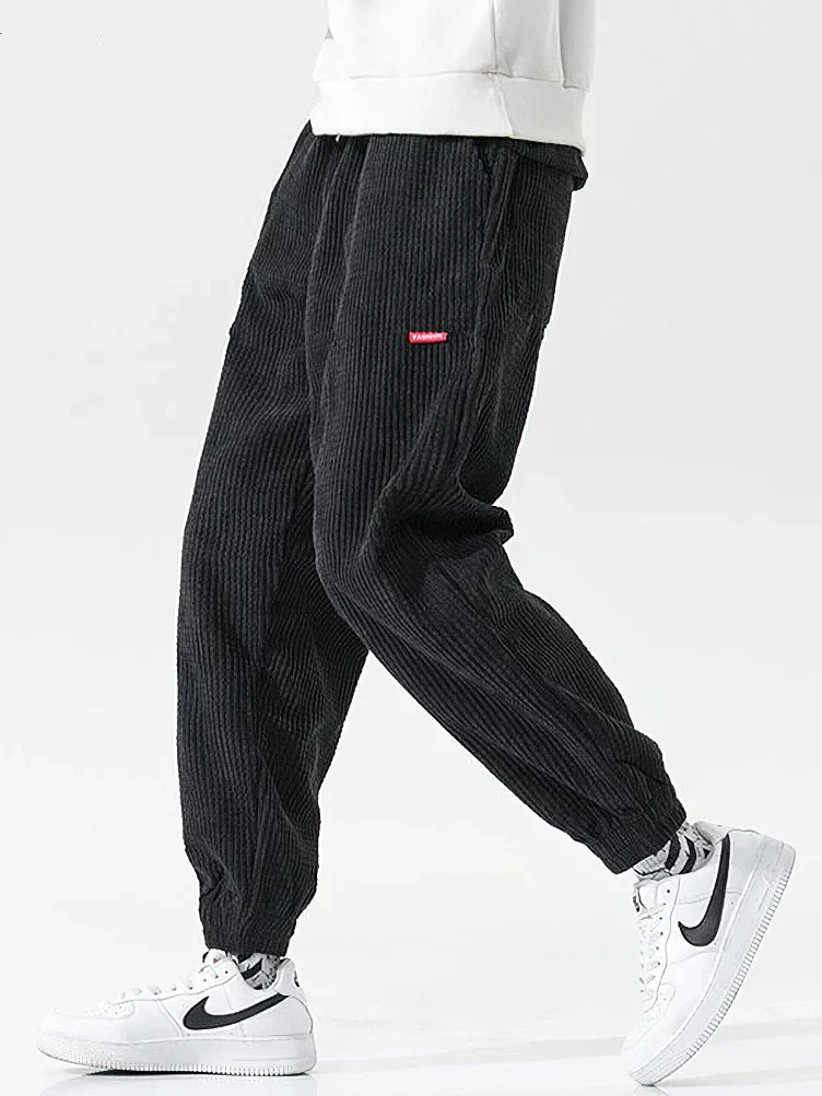Bequeme, weite Cord-Jogginghose für Herren - Image 5