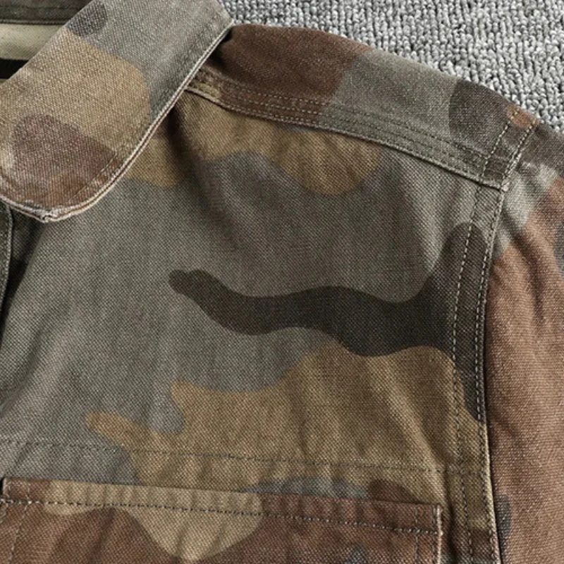 Militär Herren Cargo Hemd - Image 5