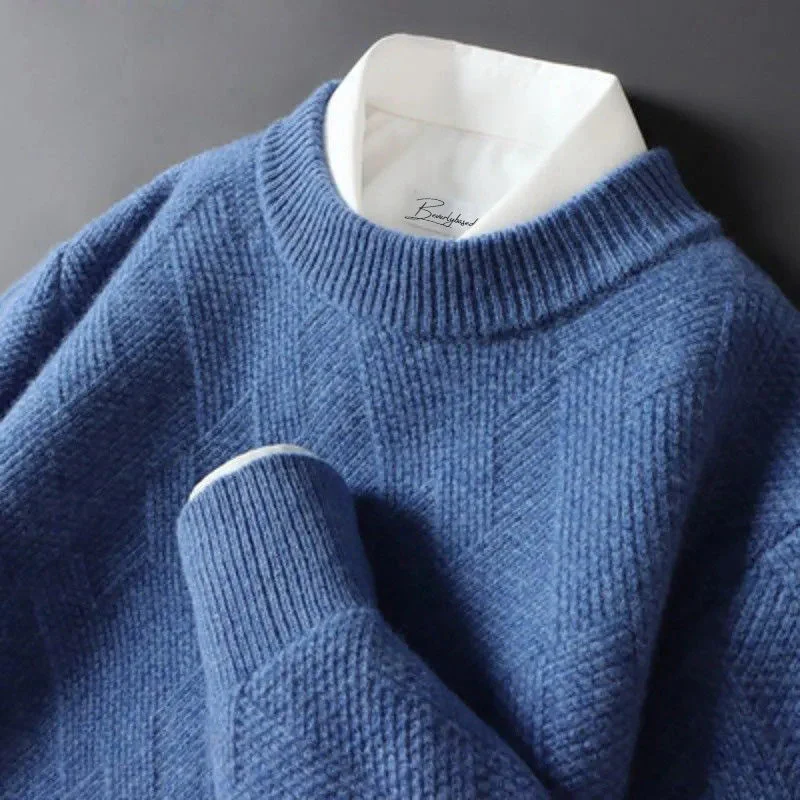 Eleganter Herren Cashmere Pullover in verschiedenen Farben - Image 5