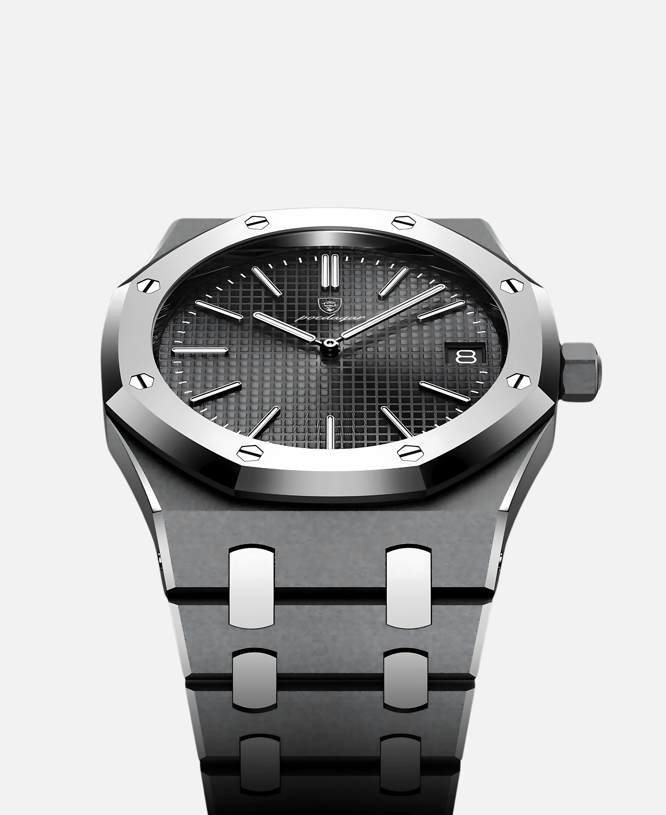 Elegante Herren Armbanduhr 41mm mit Edelstahlgehäuse - Image 4