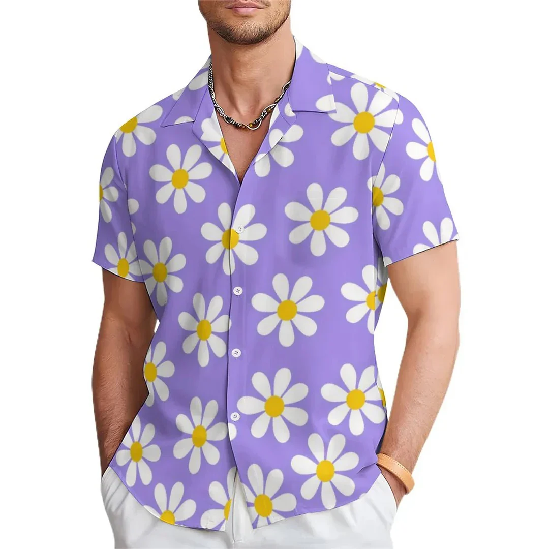 Florales Herren Freizeithemd