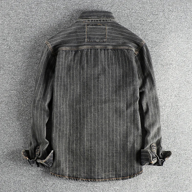 Anthrazit Herren Freizeithemd - Image 2
