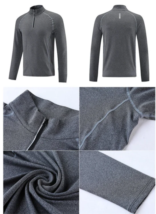 Herren Funktionsshirt mit Reißverschluss - Image 6