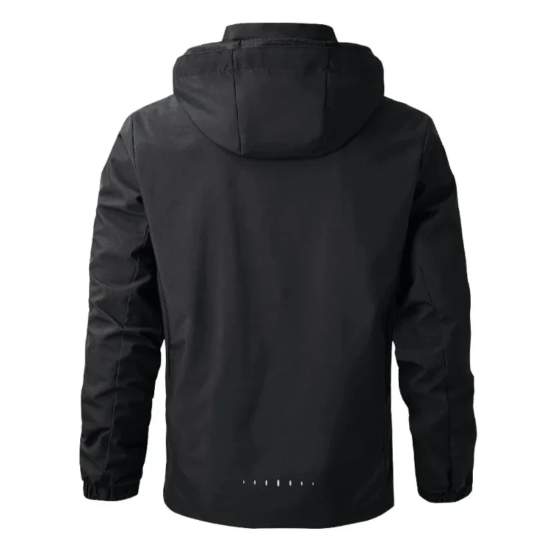 Herren Outdoor Hardshell Regenjacke Wasserdicht Atmungsaktiv - Image 4