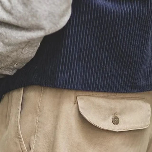 Herren Hose mit plissierter Vorderseite - Image 8