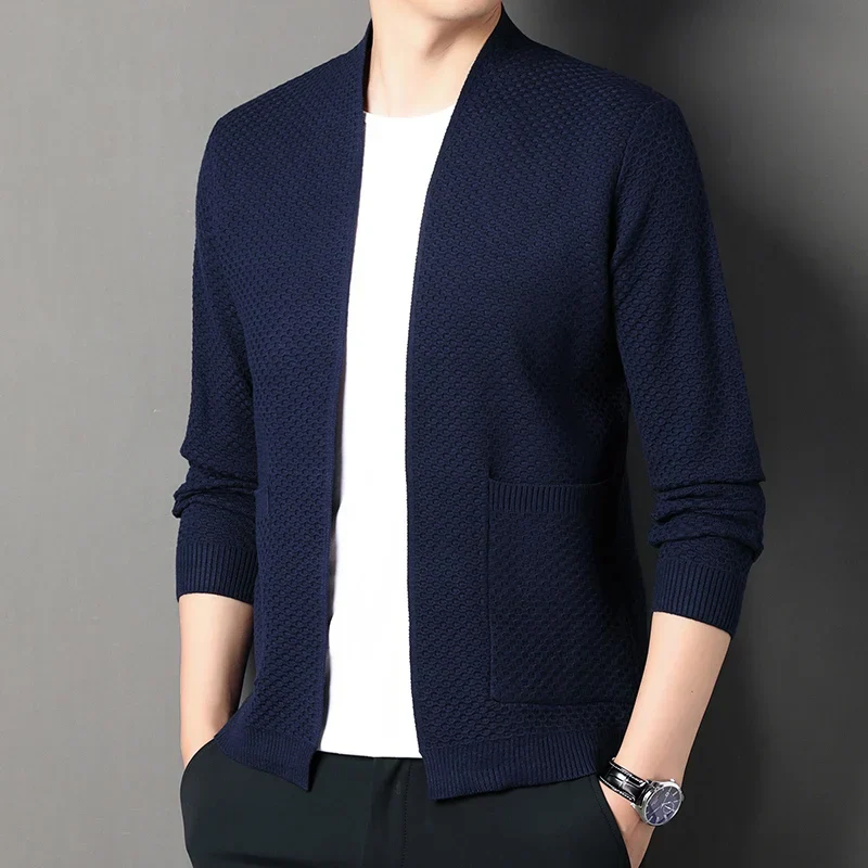 Eleganter Herren Jacquard Blazer mit dezentem Muster - Image 5
