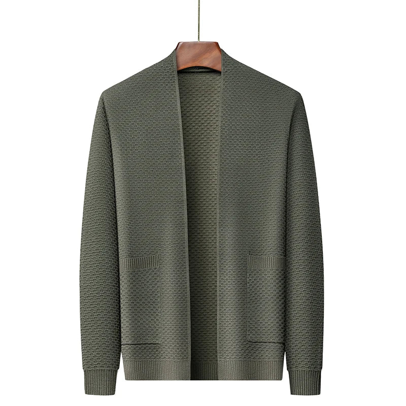 Eleganter Herren Jacquard Blazer mit dezentem Muster - Image 9