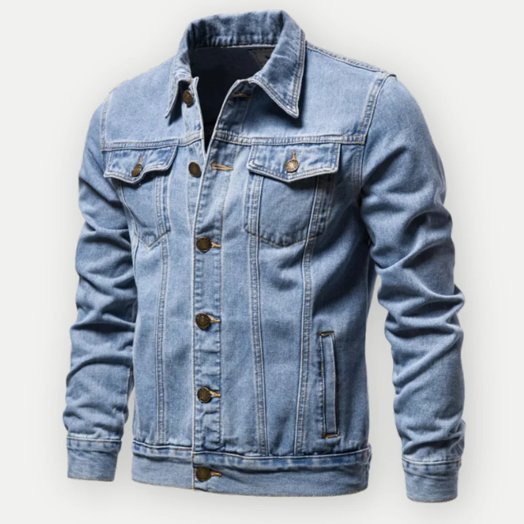 Herren Jeans-Trucker-Jacke - Image 2