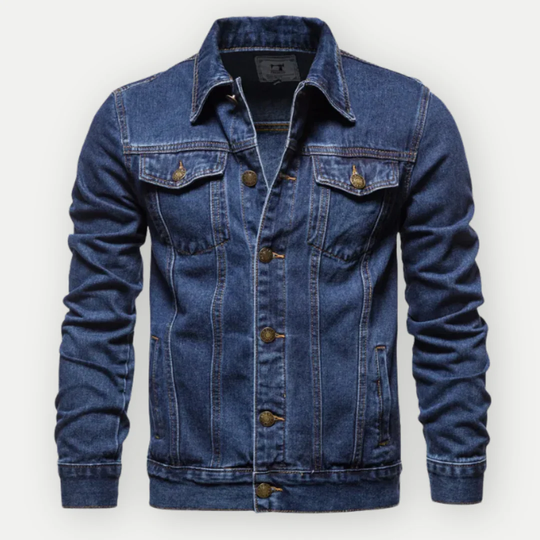 Herren Jeans-Trucker-Jacke - Image 3