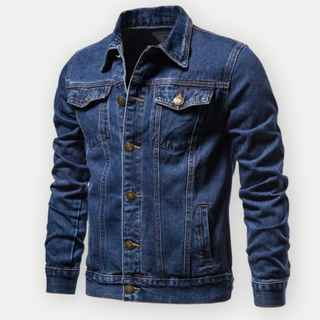 Herren Jeans-Trucker-Jacke - Image 4