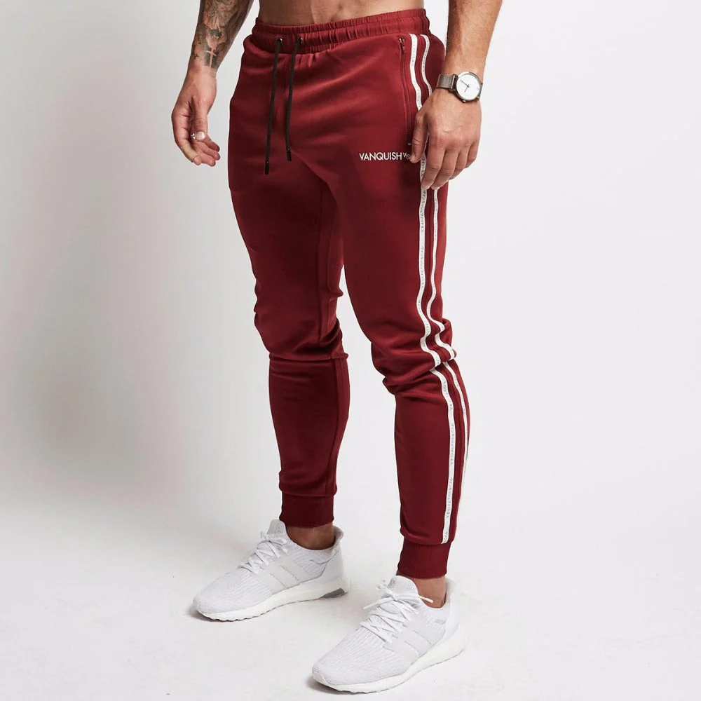 Sportliche Herren Jogginghose Slim Fit Training Fitness - Image 4