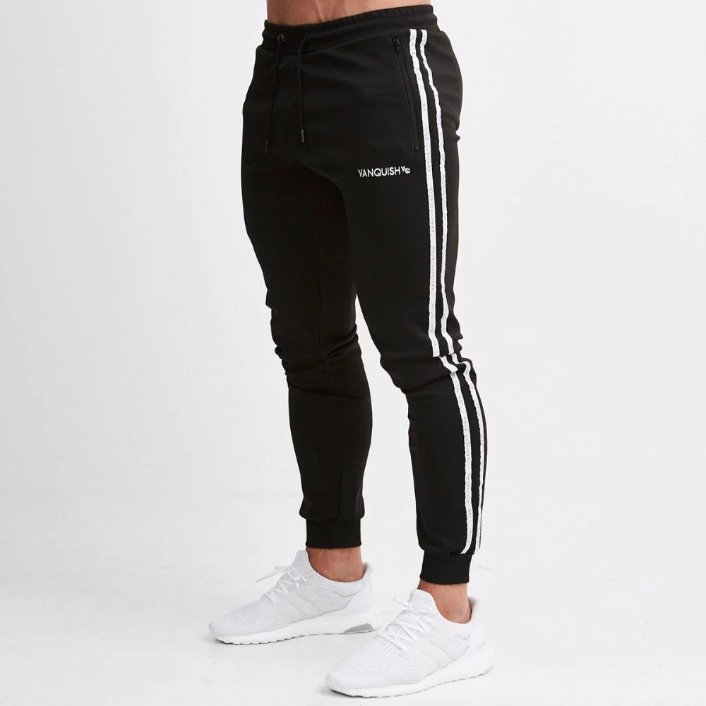 Sportliche Herren Jogginghose Slim Fit Training Fitness - Image 7