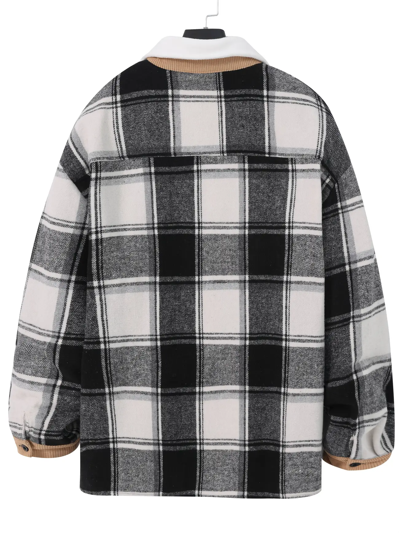Karierte Lässige Herren Übergangsjacke - Image 5