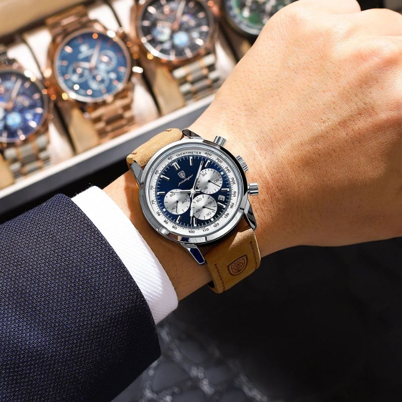 Klassische Herren Chronograph Armbanduhr - Image 2