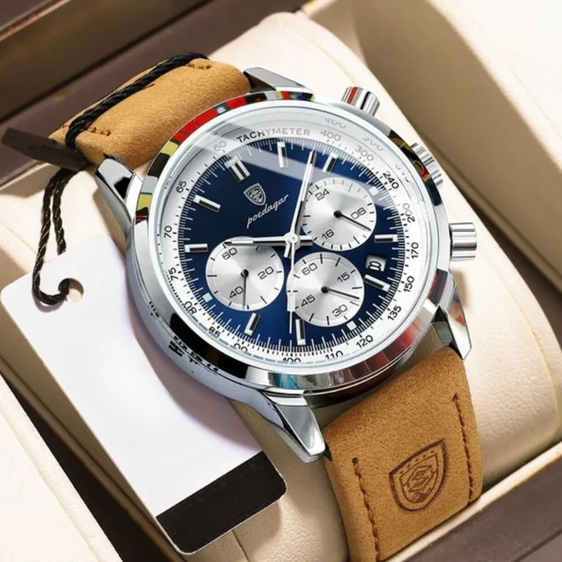 Klassische Herren Chronograph Armbanduhr - Image 6
