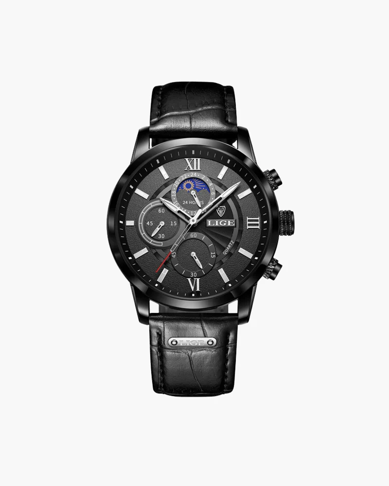 Klassische Wasserdichte Herren Armbanduhr - Image 3