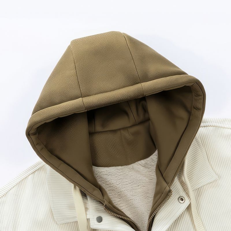 Kord Kapuzenjacke für Herren - Gefüttert - Image 15