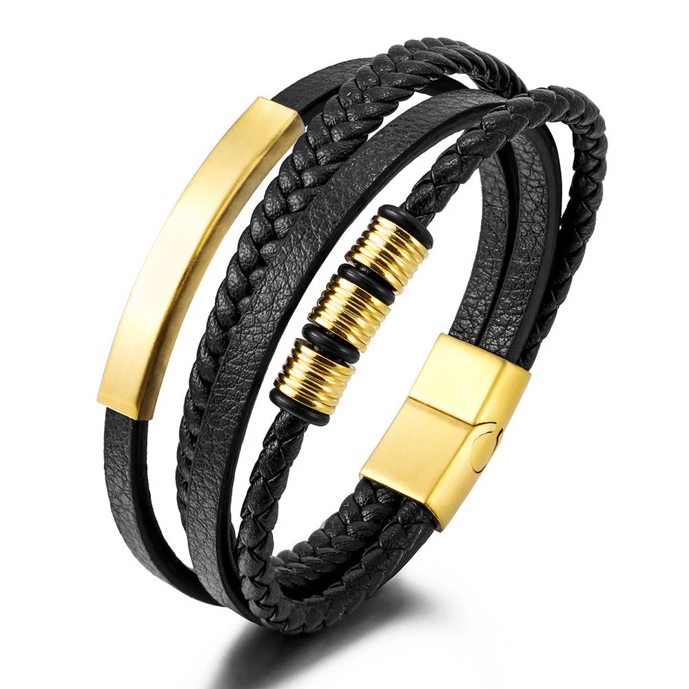 Hochwertiges Herren Lederarmband - Image 2
