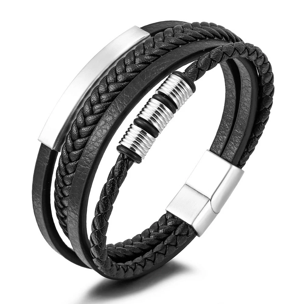 Hochwertiges Herren Lederarmband - Image 3