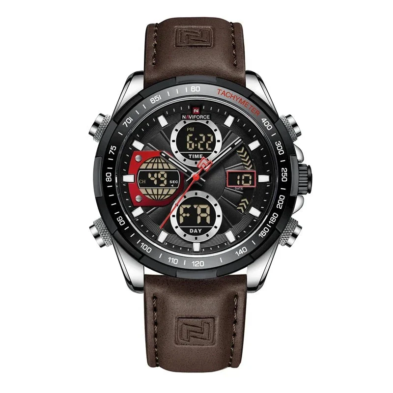 Elegante Herren Armbanduhr Marine - Image 11