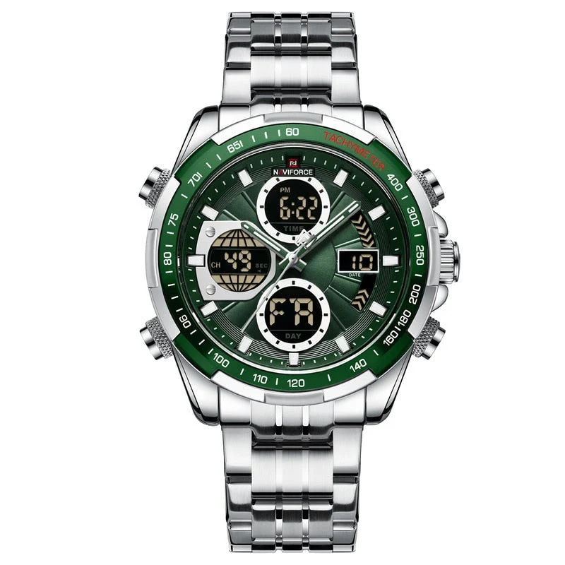 Elegante Herren Armbanduhr Marine - Image 18