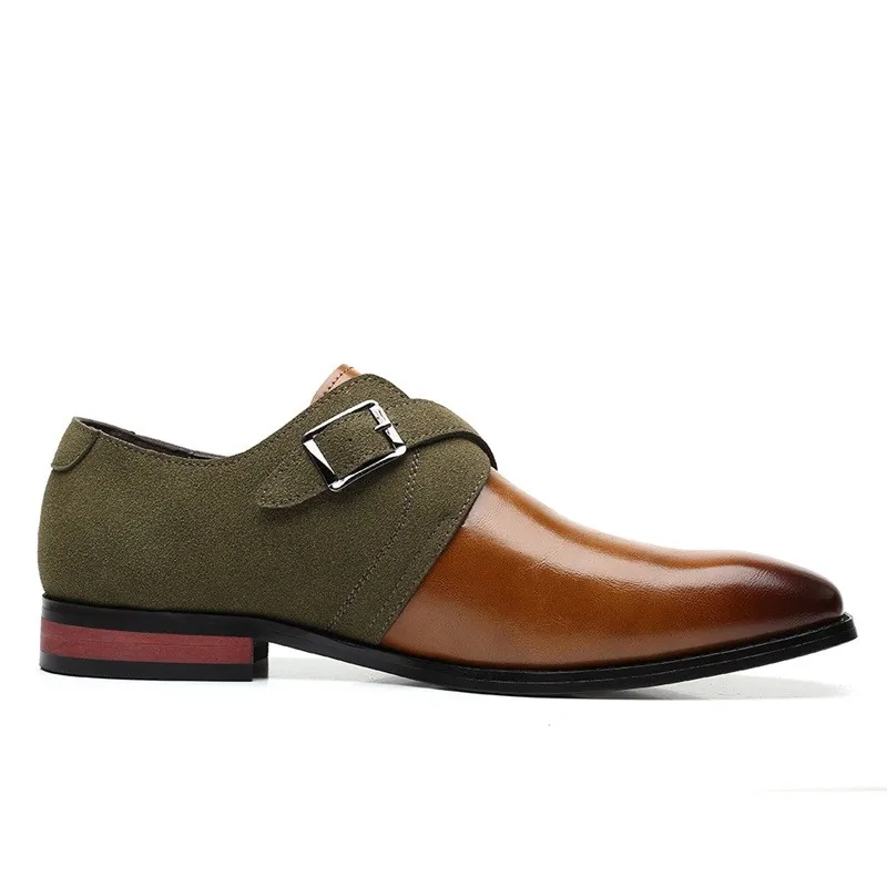 Elegante Leder Herren Business Schuhe - Image 5