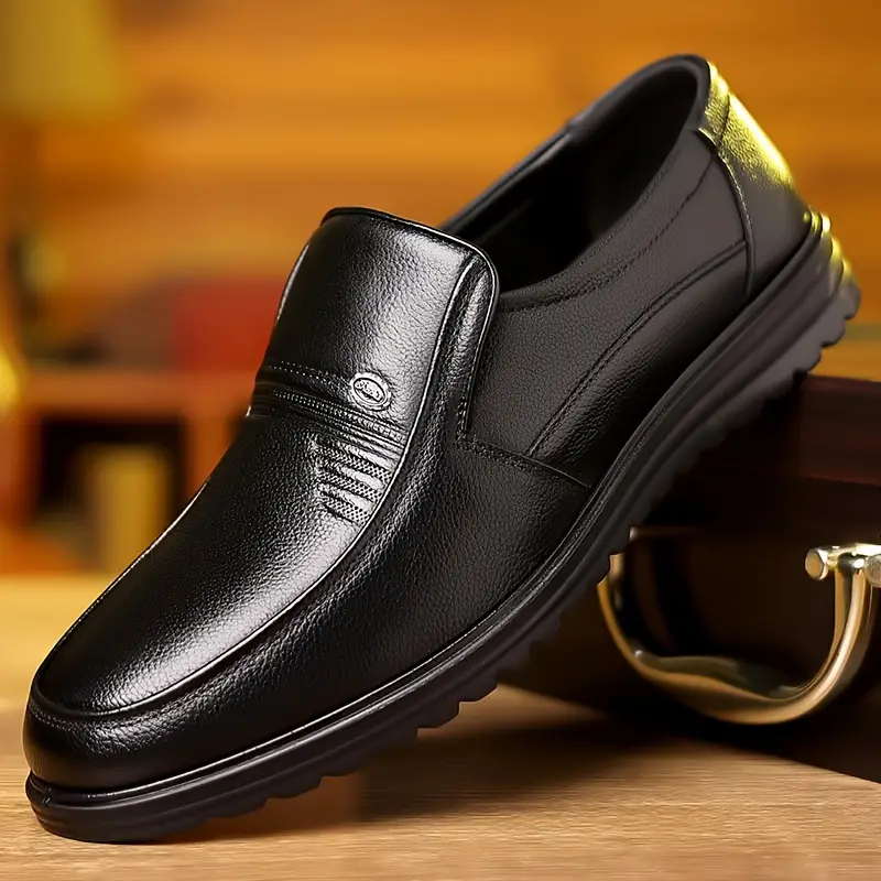 Bequeme Leder Herren Loafer - Image 5