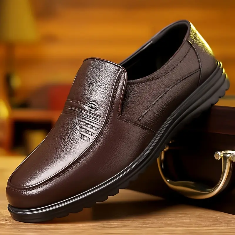 Bequeme Leder Herren Loafer - Image 6