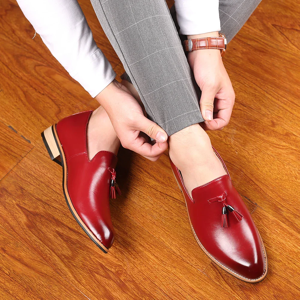 Elegante Herren Leder Loafer - Image 6