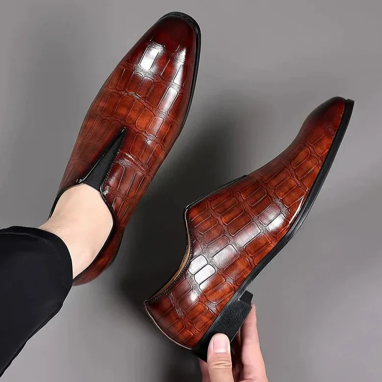 Hochwertige Leder-Loafer für Herren - Image 2