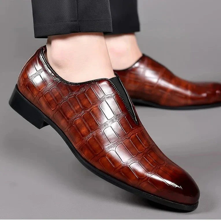 Hochwertige Leder-Loafer für Herren - Image 3