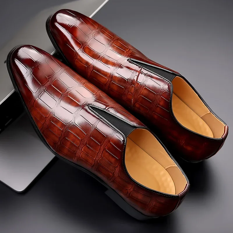 Hochwertige Leder-Loafer für Herren - Image 6