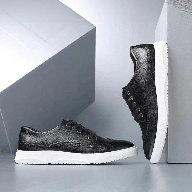 Elegante Herren Leder-Sneaker für Smart-Casual Anlässe - Image 3