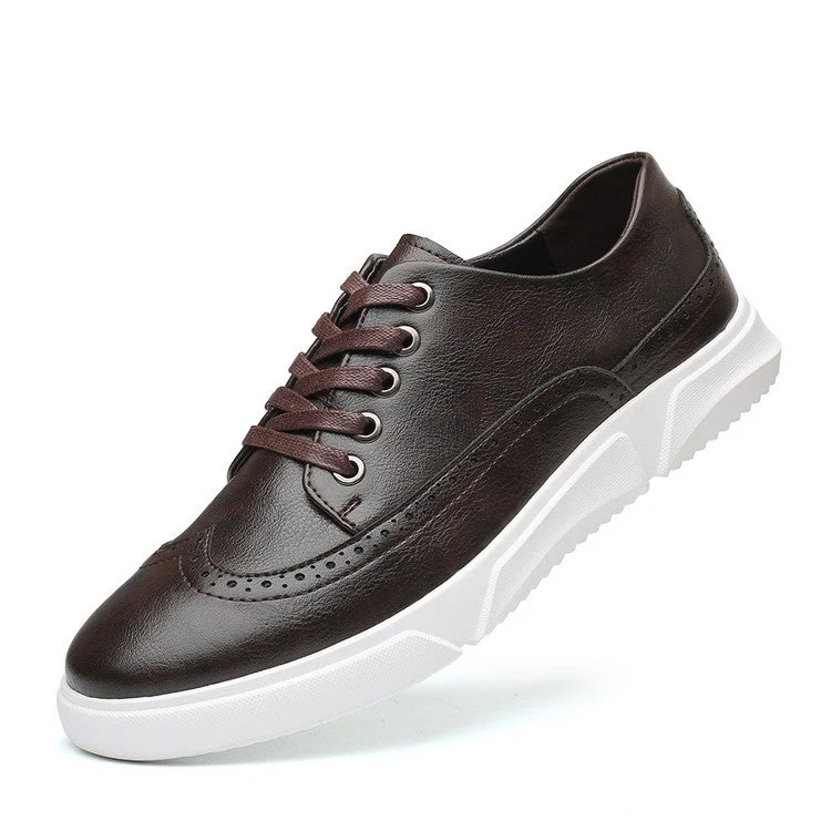 Elegante Herren Leder-Sneaker für Smart-Casual Anlässe - Image 5