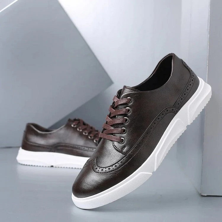 Elegante Herren Leder-Sneaker für Smart-Casual Anlässe - Image 6