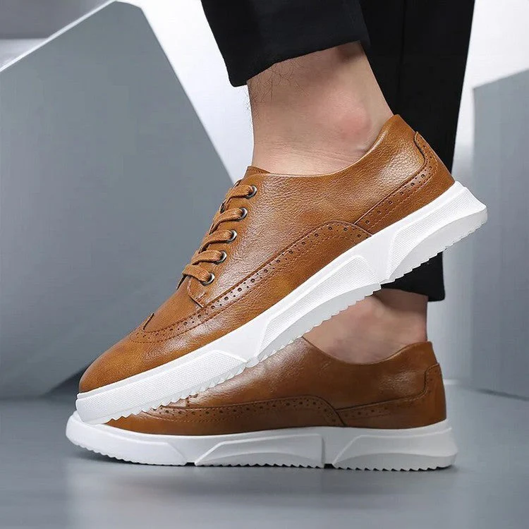 Elegante Herren Leder-Sneaker für Smart-Casual Anlässe - Image 7