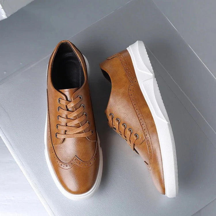 Elegante Herren Leder-Sneaker für Smart-Casual Anlässe - Image 9