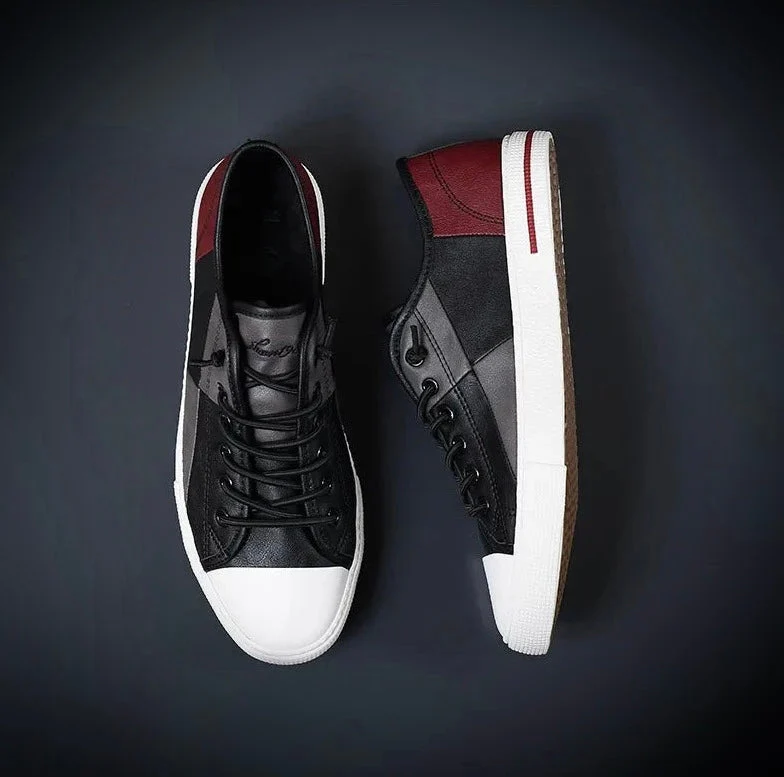 Elegante Herren Leder Sneakers - Image 4