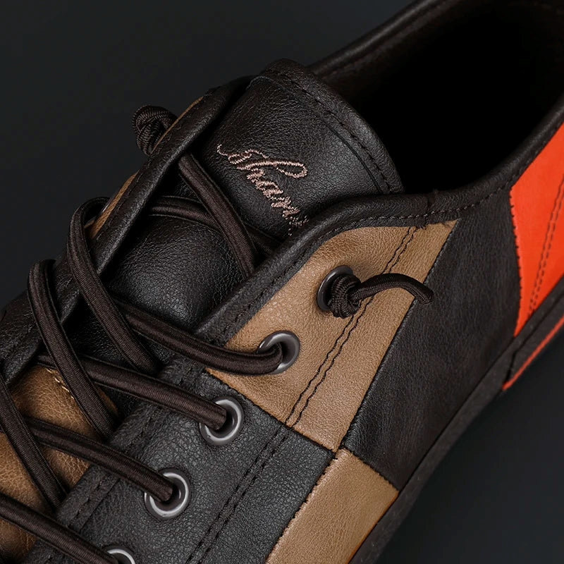 Elegante Herren Leder Sneakers - Image 9
