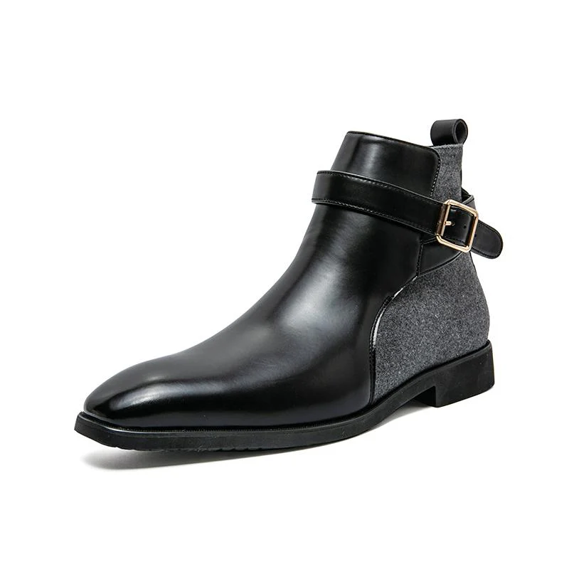 Handgefertigte Herren Leder Stiefel - Image 7