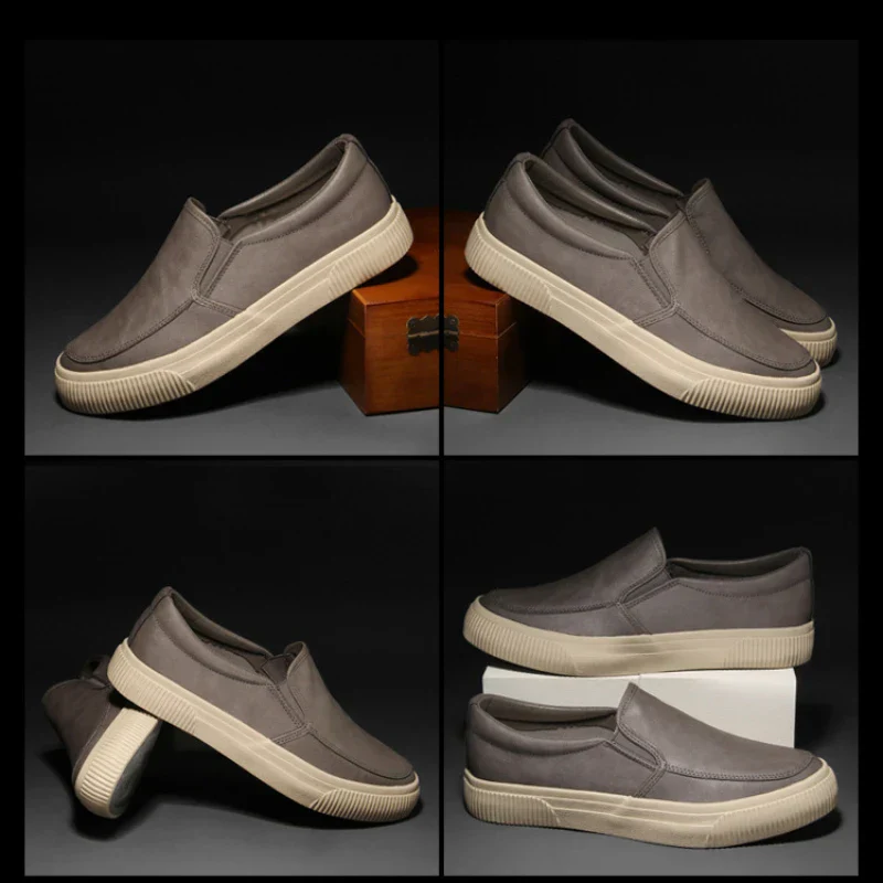 Elegante Leder-Slipper für Herren - Image 6